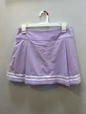 CALIA 15" Truelight Golf Skort Purple Lavender Womens Zipper Pockets, Size 6