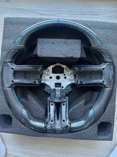 Blue Carbon Fiber Steering Wheel For 2011-2014 Mustang