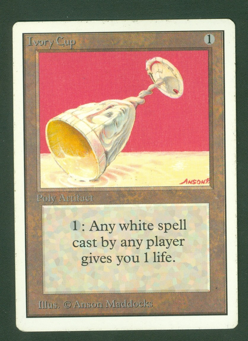 IVORY CUP  UNLIMITED  uncommon  Magic the Gathering