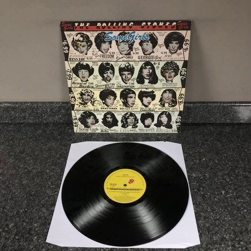 LP VINYL THE ROLLING STONES SOME GIRLS CUN 39108 UK 1ST PRESS 1978 EX+/EX+