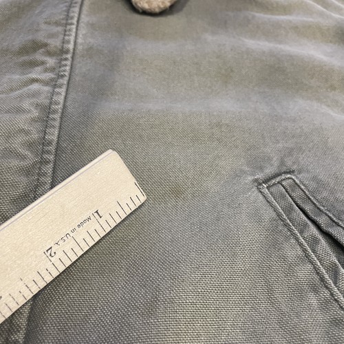 Vintage Woolrich Jacket Mens XL Sherpa Lined Workwear Chore Coat Made USA 90s - Picture 3 of 22