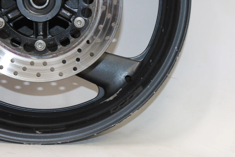 96-07 YAMAHA YZF600R OEM REAR BACK WHEEL RIM - Image 4 of 4