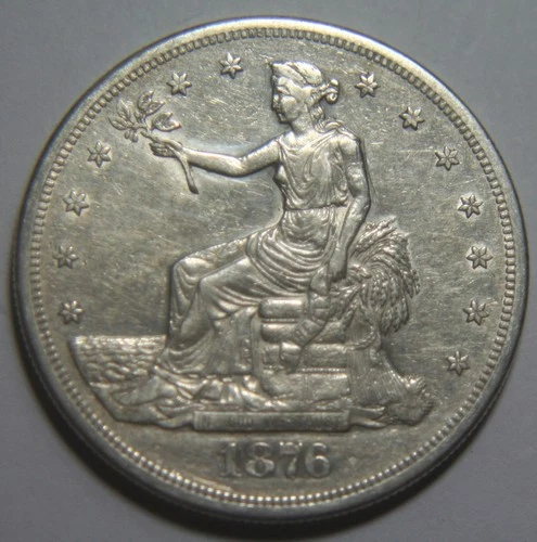 1876-S Trade Silver Dollar - $1 - No Reserve!