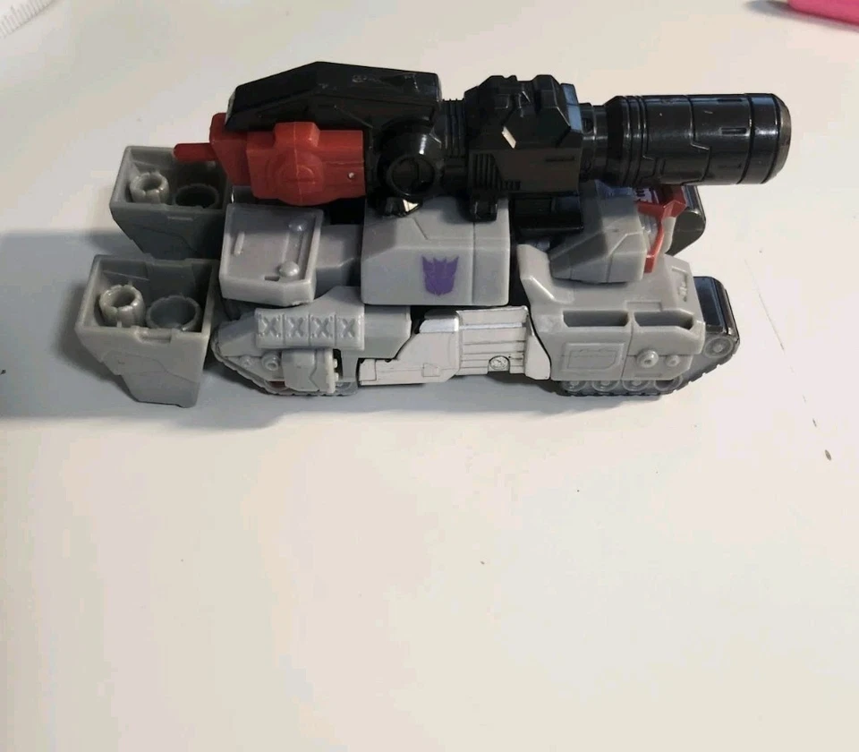 Transformers Cyberverse TCV-08 Turbo Change Megatron Tank Figure Small - Image 2 of 4