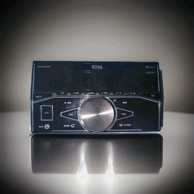 BOSS Audio Systems 820BRGB 2 DIN Bluetooth Media Receiver Only AM/FM USB- READ