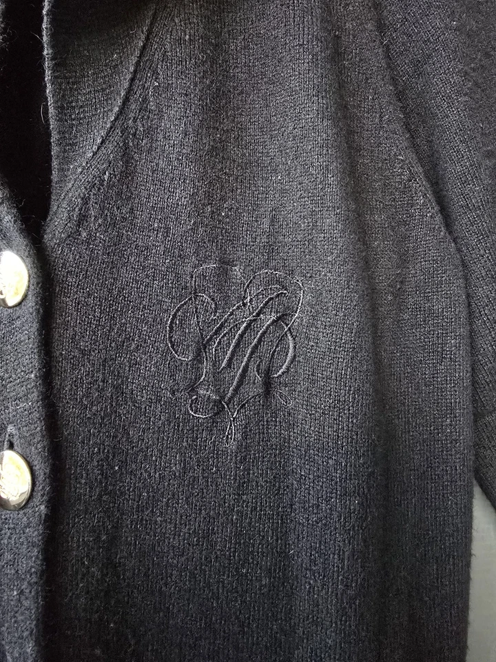 Vestido uniforme midi tejido negro Agent Provocateur Foto 3 de 4