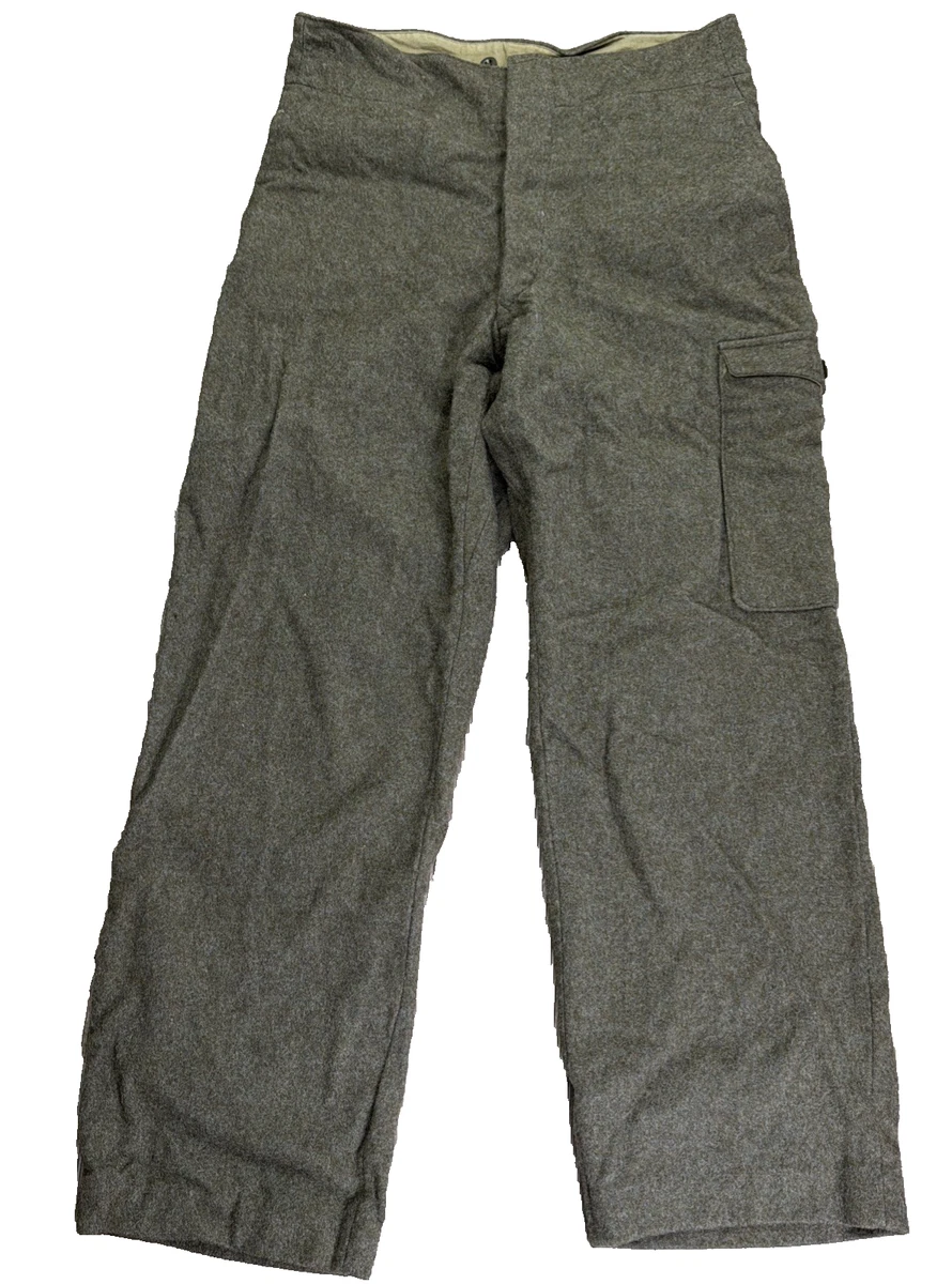 Military 1950s 100% Wool Vintage Pants for Men for sale | eBay
