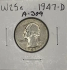 1947-D BU Washington Quarter, Item A309