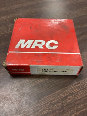 New Sealed MRC 309S STEEL/C3/ABEC-1/EMQ Radial/Deep Groove Ball Bearing - USA