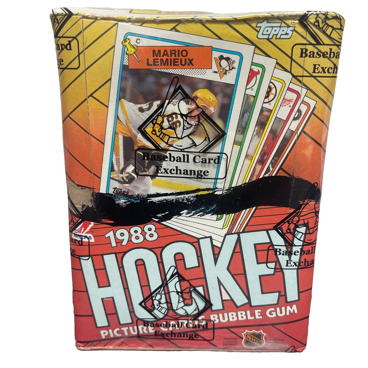 1988-89 Topps Hockey Unopened Wax Box 36 Packs Sealed BBCE Wrapped