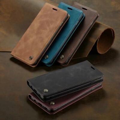 für Iphone SE2020 Tasche Handy Hülle Leder mit Magnet Flip Case 