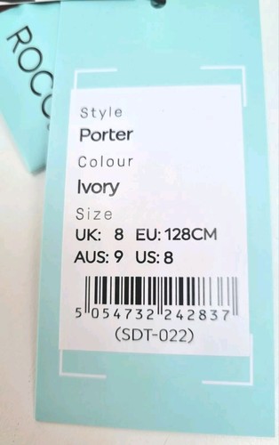 Roco Porter Suit Boys 4 Piece Ivory / Black Suit 8 Years Old. - Picture 3 of 9