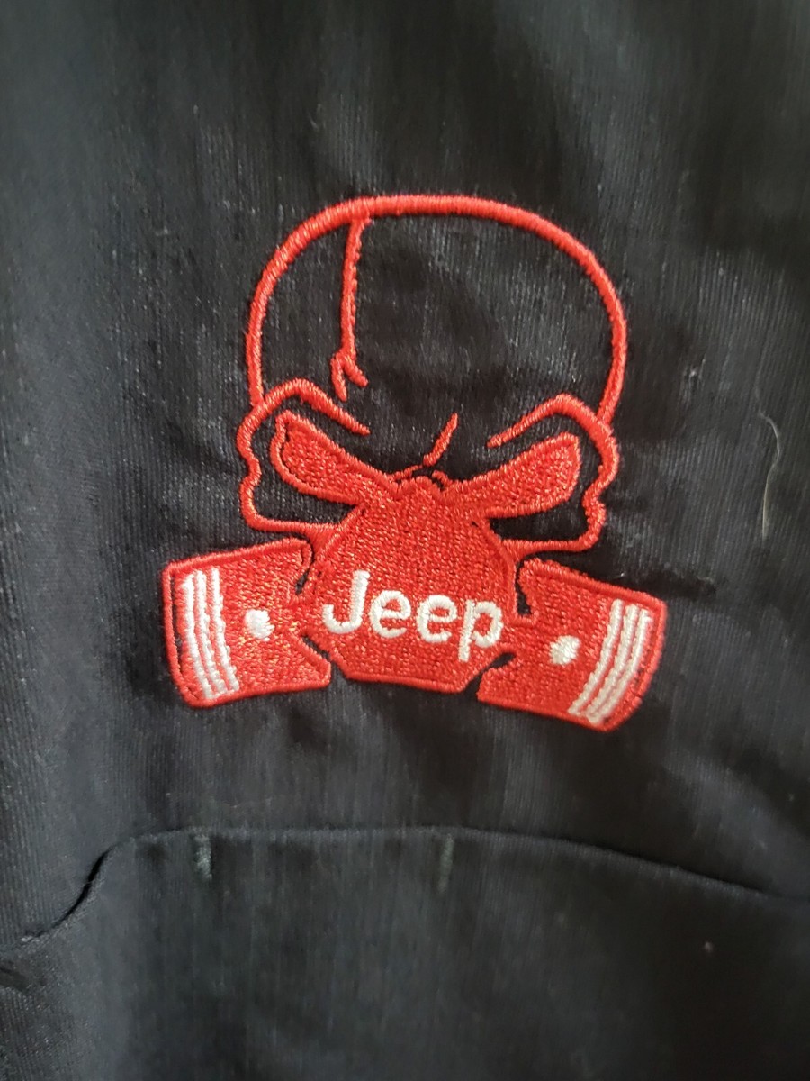 Red Kap Work Shirt Specialty Auto Mechanic Crew Technician Jeep