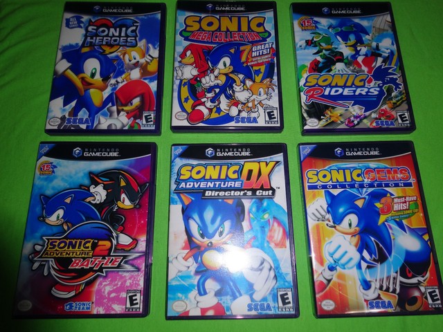 all sonic gamecube games