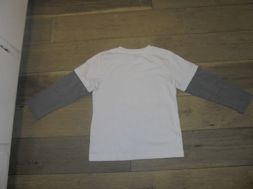 Gymboree Creature Feature gray straight jeans and matching robot shirt size 6 - Picture 5 of 5