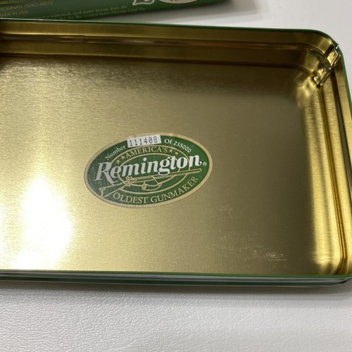 Remington Metal Tin Double Deck Playing Cards Nostalgic Limited Edition - Picture 12 of 13
