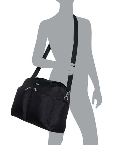 Baggallini Travel Duffel MM Bag Black Water Resistant MTD300B0001 MSRP $98 - Picture 2 of 4