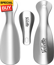 16.5" Long Shoe Horn Long Shoe Handle for Boots, 7.5" Travel Shoe Helper, Shoe H