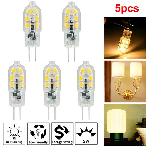 10~100Pcs G4 Bi-pin 12 LED Lamp Light Bulb DC 12V 20W 2835 SMD 6000K White/ Warm - Picture 2 of 10