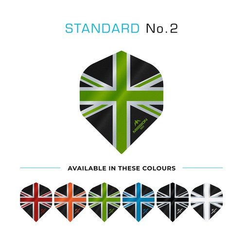Mission Alliance UV Standard 150 Micron - Union Jack Dart Flights - 5 Sets - Bild 21 von 43