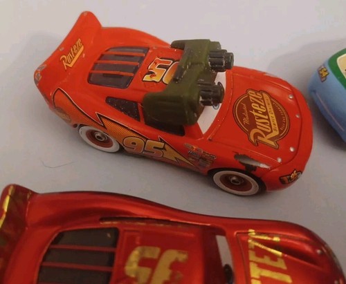 5 X Disney toy Cars 5 vehicles lightning mcqueens, Hudson Hornet - Picture 6 of 9
