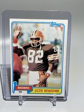 1981 Topps Football Ozzie Newsome #435 Cleveland Browns EX+