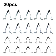 20Pcs Spring Trim Clip Car Retainer Fastener High Quality Metal Panel Clips