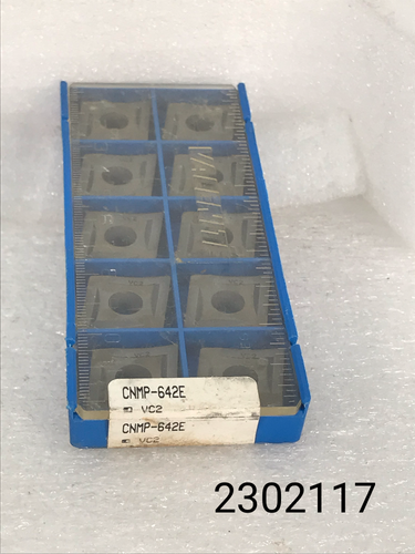 CNMP 642 E VC2 New Full Package of 10 Valenite Tungsten Carbide Inserts - Picture 2 of 6
