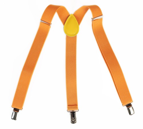 Suspenders Wholesale Lot Of 12 Boys Toddler Elastic Solid Clip On Y Back One New - Picture 4 of 13