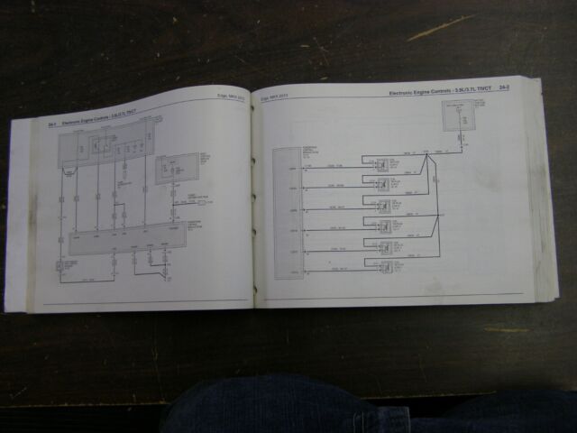 OEM Ford 2013 Edge Shop Manual Wiring Diagram Book nos Lincoln MKX | eBay