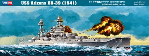 HobbyBoss 86501 US Battleship Arizona 1941 1/350 Scale Plast