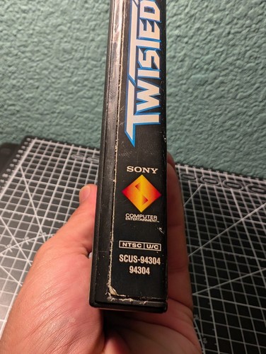 Twisted Metal Long Box PlayStation 1 PS1 completo CIB con scheda di registrazione - Foto 5 di 21