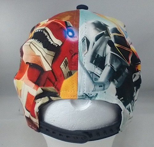 Power Rangers Megazord adjustable Hat 2018 Bioworld All Over Print - Picture 4 of 15
