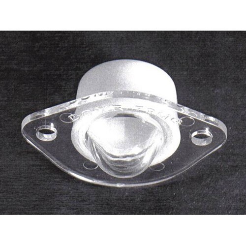 1979-1993 Ford Mustang Rear License Plate Light Lenses Lens Lense New Look - Foto 1 di 1