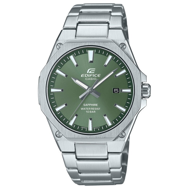 CASIO EDIFICE EFR-S108DJ-3AJF Green Dial Sport Sapphire Glass Men