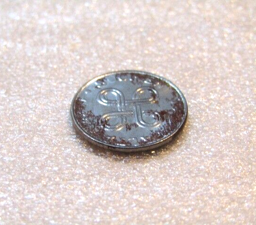 1952-H Finland 1 Markka unc Iron Coin Heaton Mint - Picture 4 of 5
