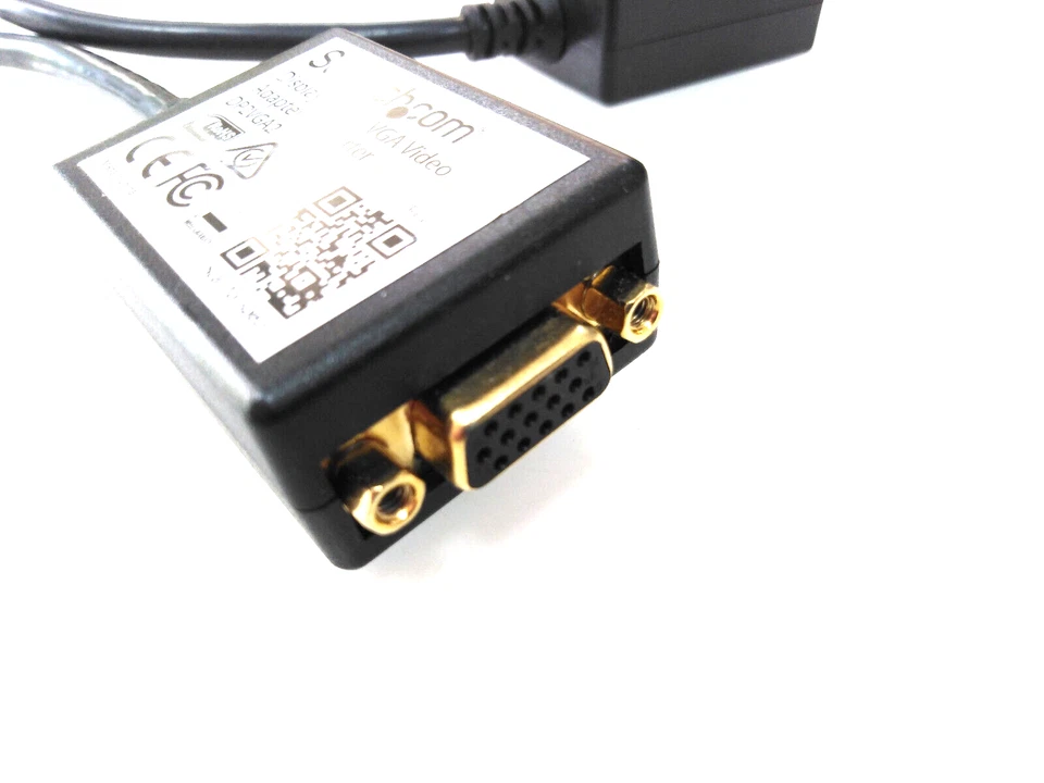 2x StarTech DisplayPort zu VGA Adapter Kabel Umwandler Konverter , Neuwertig - Bild 3 von 4