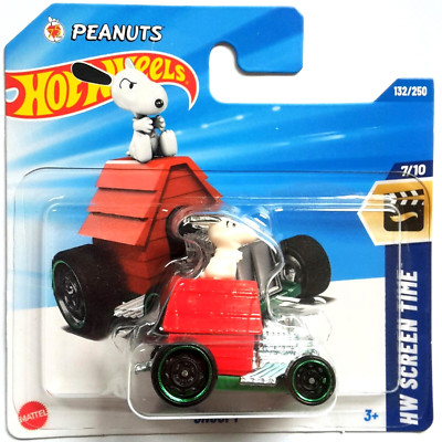 Hot Wheels Snoopy rot/grün 2025 New Version HW Screen Time 7/10 OVP