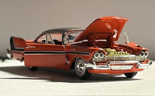 M2 Machines 1958 Plymouth Belvedere Coupe Red/Black Loose Very Nice Look! - Picture 6 of 13
