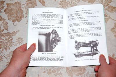 Using and Adjusting Instruction Manual for Singer 111w101 111w104