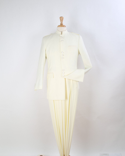 Apollo King Men's Nehru Style 2 Piece Suit - Mandarin Collar - Picture 10 of 14
