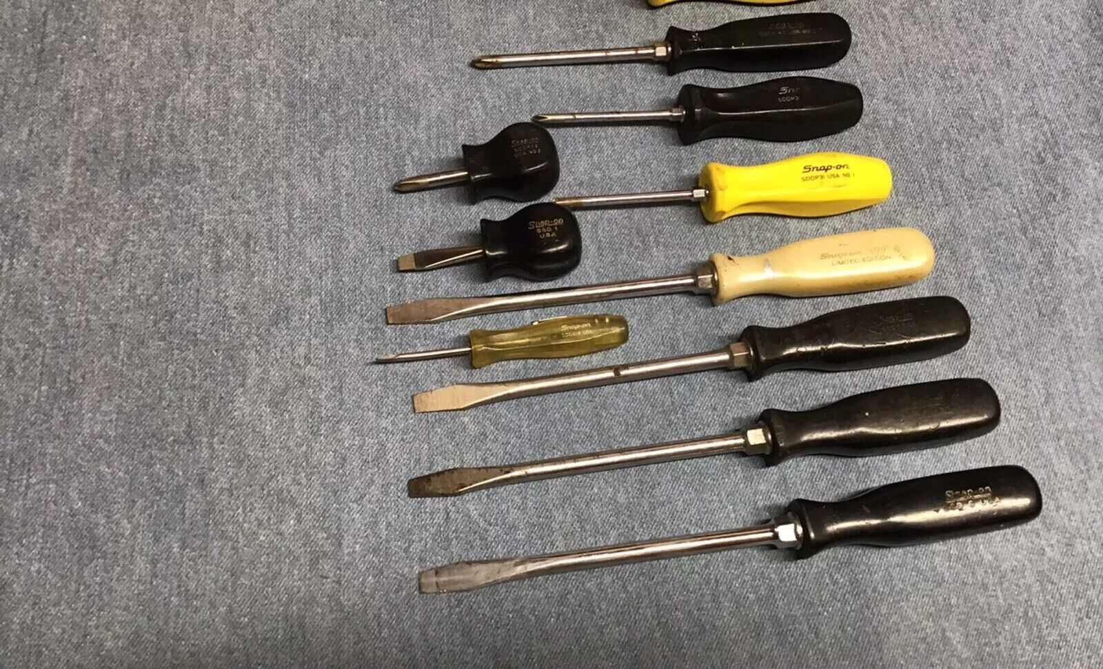 Used Snap On Free shipping New Screwdrivers Lot of Slotte Tools Ranking TOP8 10 4 6 Phillips