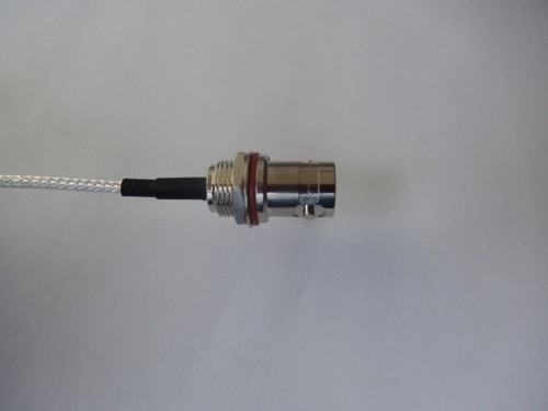 BNC Female to Right Angle MCX Male Connector Pigtail Cable SDR RTL2832U dongle - Picture 3 of 4