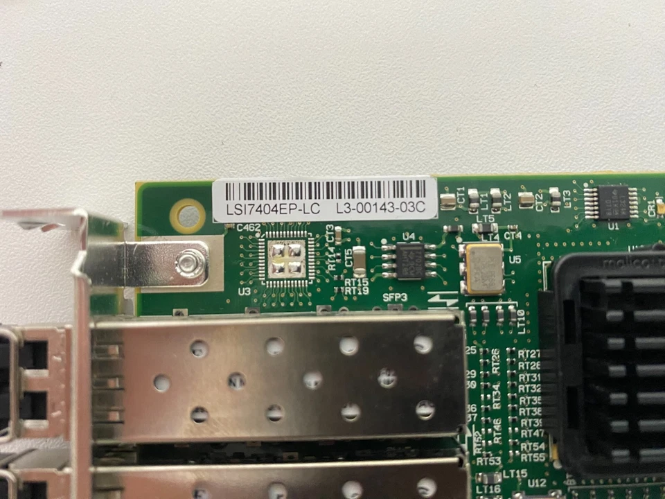 LSI7404EP-LC LSI 4GB 4 PORT PCI-E FIBRE GW24 - Immagine 2 di 2