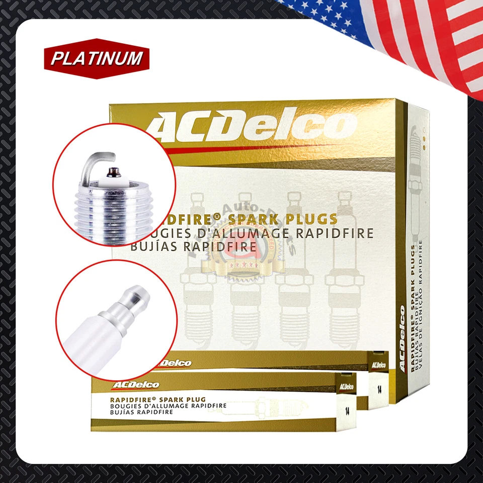 Distributor & Platinum Spark Plugs & Wires12598210 for Chevy GMC Pickup GM02 - Image 3 of 4