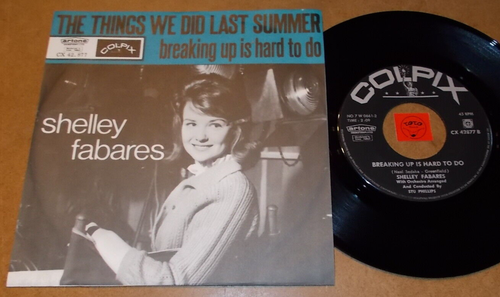 SHELLEY FABARES - THE THINGS WE DID LAST SUMMER - RARE 45 PS - LISTEN - POPCORN - Imagen 2 de 4