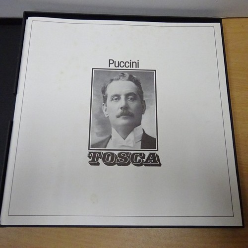 6700 108 PUCCINI Tosca COLIN DAVIS CABALLE CARRERAS PHILIPS STEREO 2LP BOX NM - Picture 3 of 7