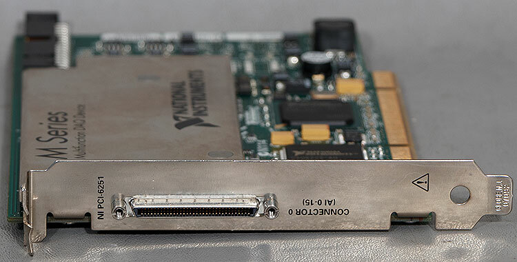 その他 National Instruments PCI-6110 NI PCI-4461 (2-Input / 2-Output Dynamic Signal Analyzer