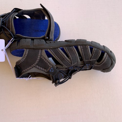 Cherokee Boys Sandals GALEN Black Blue Fishermen Sport Outdoor Shoes US1 NEW - Picture 4 of 9