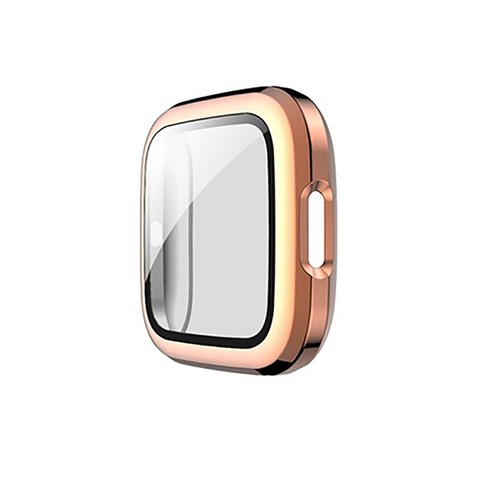 Zintegrowany ochronny smartwatch PC + osłona ze szkła hartowanego do etui Fitbit Versa2 - Zdjęcie 6 z 25